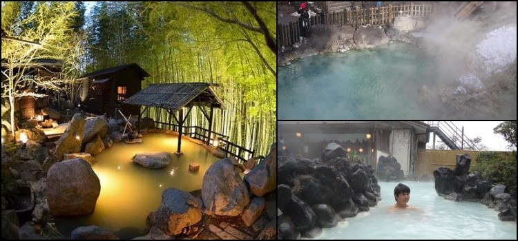 Onsen - natural hot springs in Japan