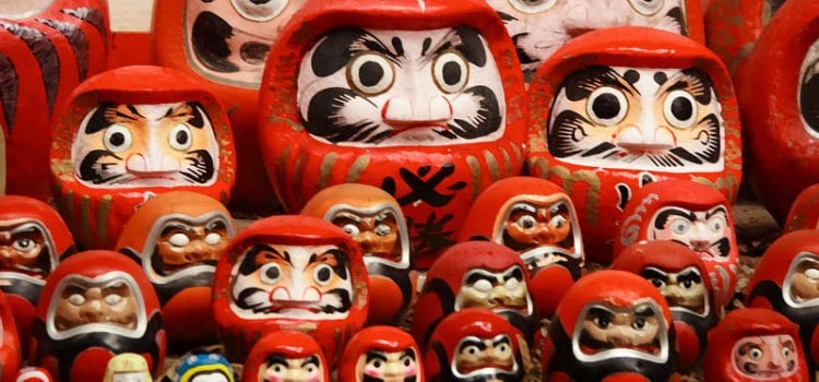 Daruma - curiosities about the Japanese s0rte doll