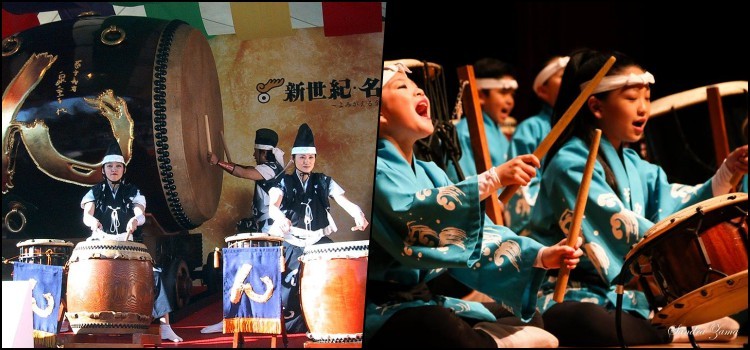 Taiko - trống - nhạc cụ gõ của Nhật Bản