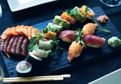 Namen für japanische Restaurants und Sushi-Lieferung