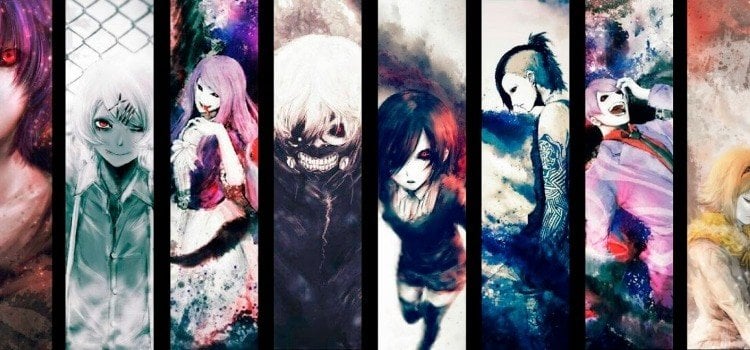 Lista com os melhores animes de terror -  tokyo ghoul