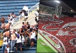 Les fans de football japonais donnent l'exemple au Brésil