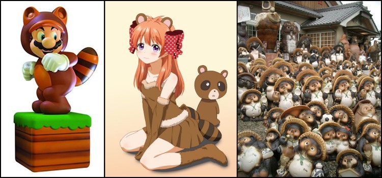 Tanuki - anjing rakun Jepang