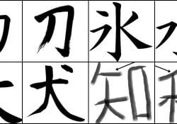 Chữ kanji tương tự