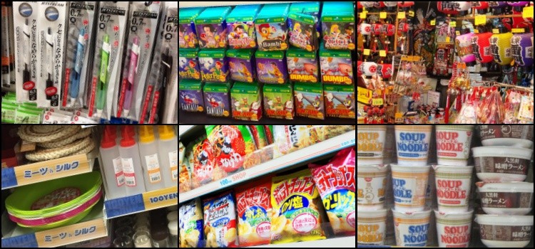 100 yen shop - the affordable and gigantic stores of Japan.