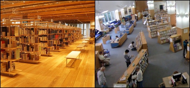 Conheça a maravilhosa biblioteca municipal do japão
