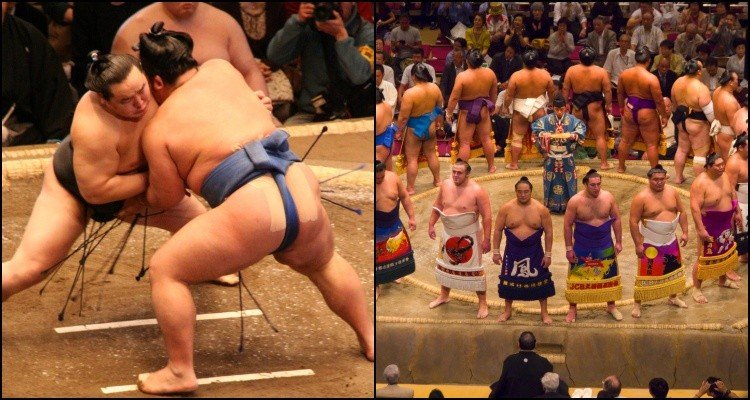 10 seni bela diri Jepang + daftar sumo [相撲] - seni mendorong