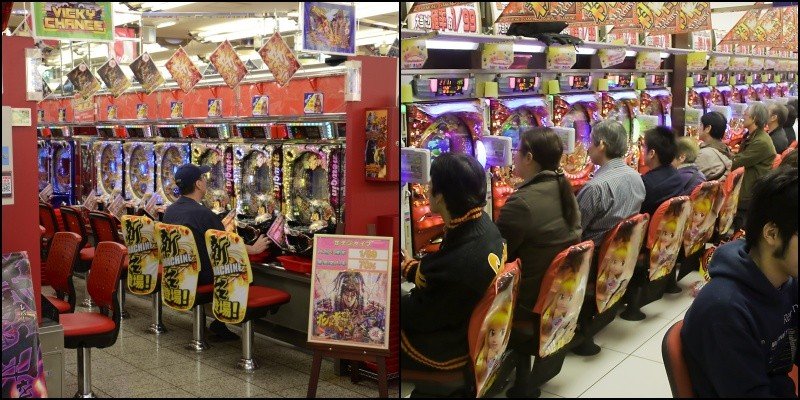 Hướng dẫn pachinko - máy đánh bạc tại Nhật Bản.