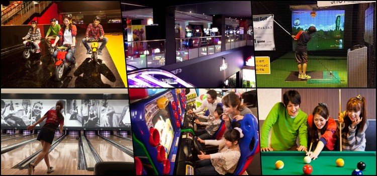 Round1 - Spocha - entertainment centers in Japan