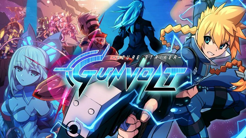Azure 스트라이커 gunvolt - 메가맨 스타일의 존경 게임!