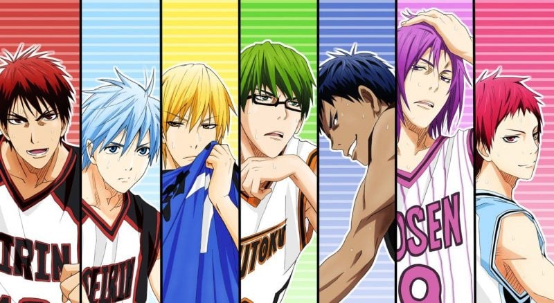 Animes bóng rổ dành cho những người thích kuroko no basket