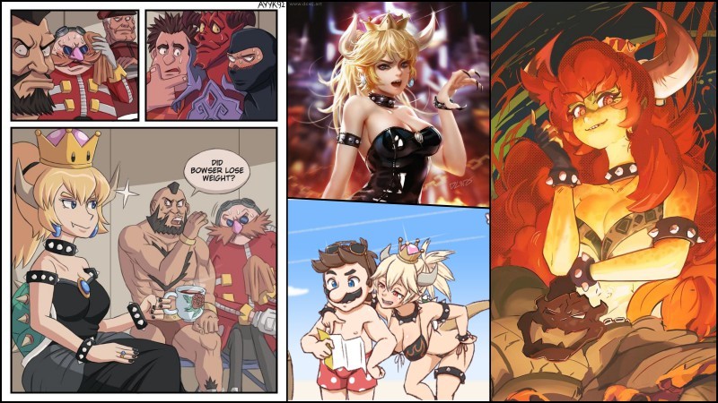 Bowsette - bagaimana bowser menjadi waifu?