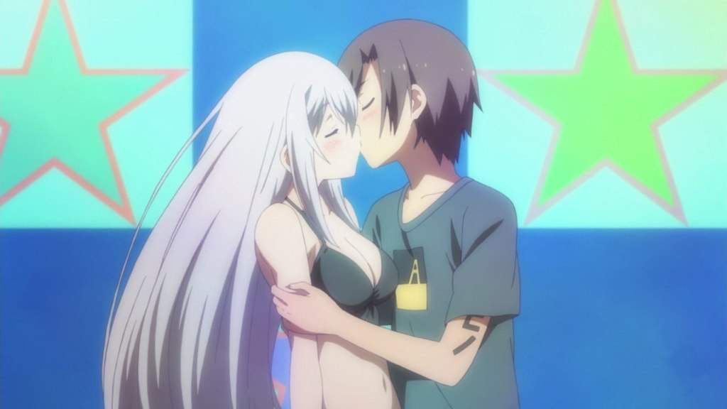 Ciuman anime terbaik - daftar pasangan
