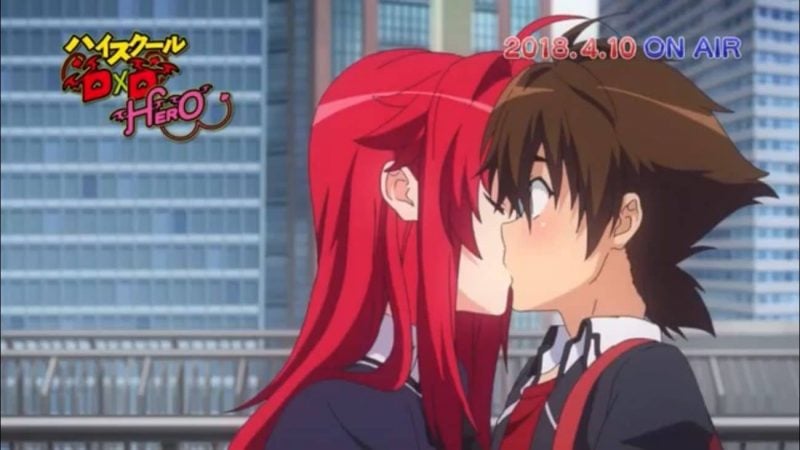 Melhores beijos dos animes - lista de casais