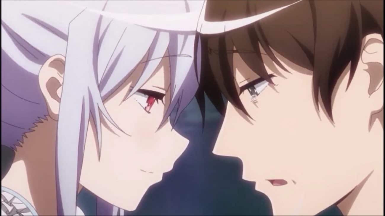 Ciuman anime terbaik - daftar pasangan