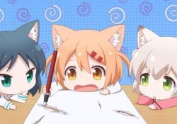 Nekomata – Yokai Cat . Jepang yang Jahat