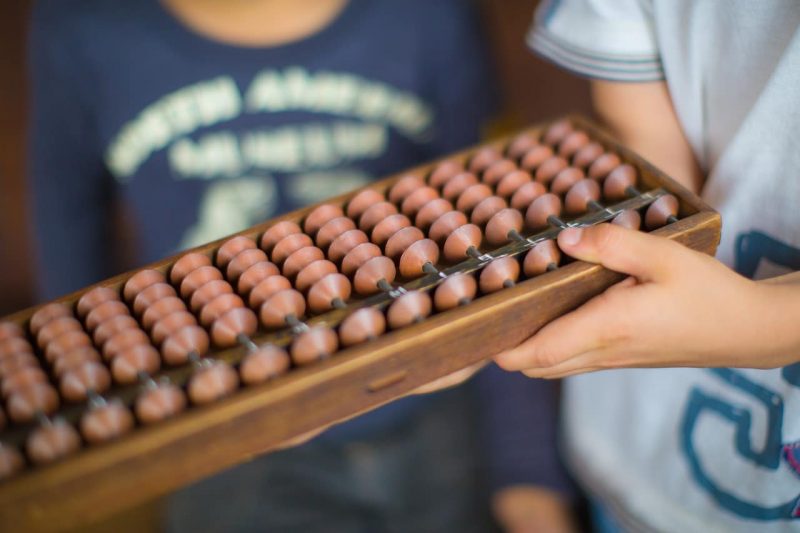 Japanese abacus