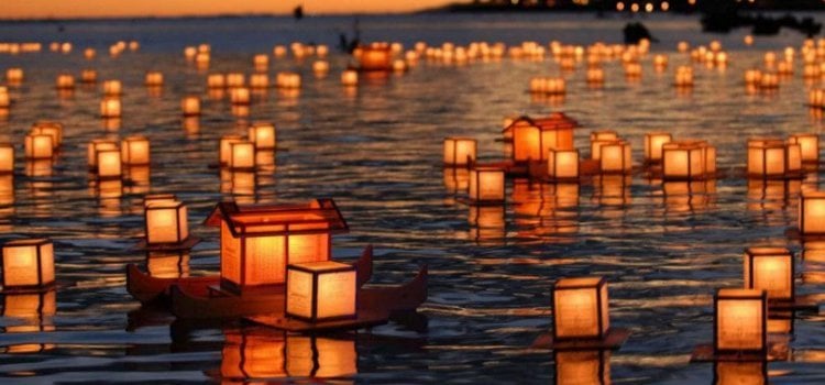 مهرجان obon - يوم الموتى في اليابان