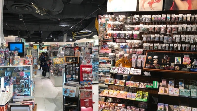 Admski - cửa hàng đồ sưu tầm đã qua sử dụng ở Osaka