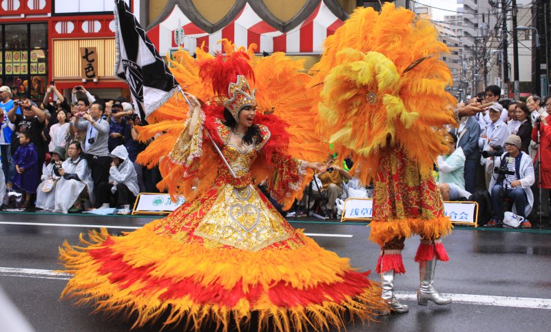 Japanese celebrate carnival in japan?