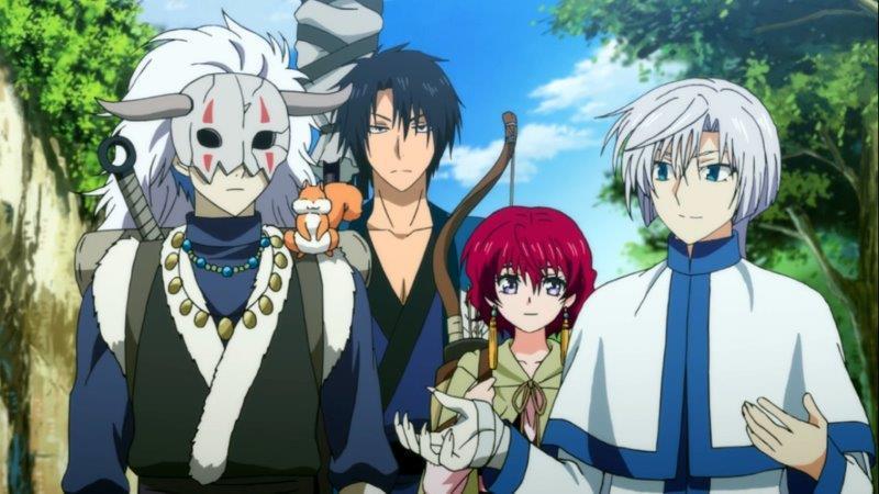 Akatsuki no yona - a reverse harem with action