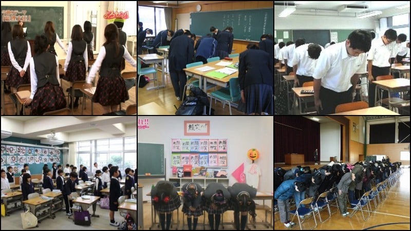 Expressões da sala de aula em japonês