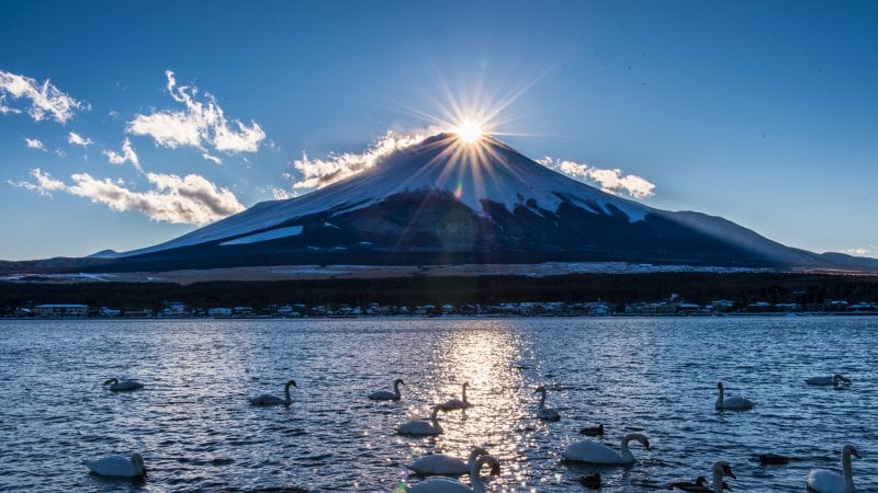 Os melhores locais para ver o monte fuji