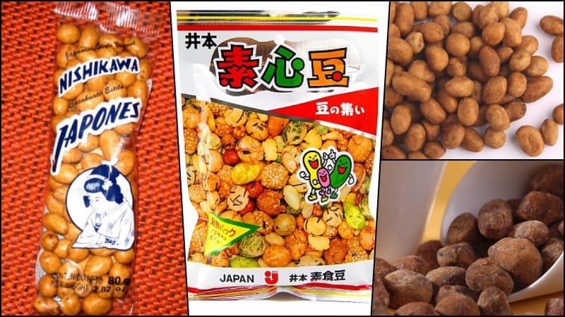 Japanische Erdnüsse - ist es wirklich aus Japan?