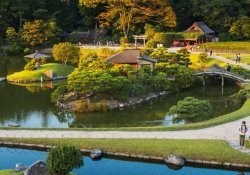 Kenrokuen ، Korakuen ، Kairakuen - ثلاثة حديقة كبيرة في اليابان