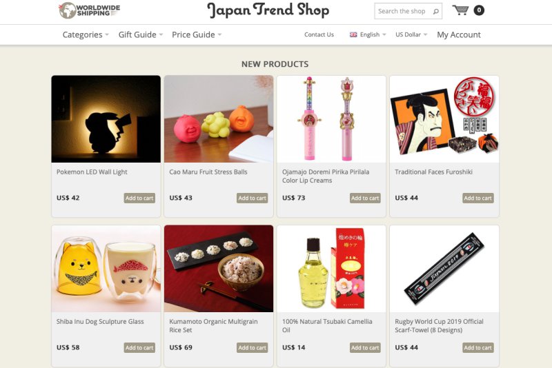 Die bizarrsten japanischen Produkte des Japan Trend Shops