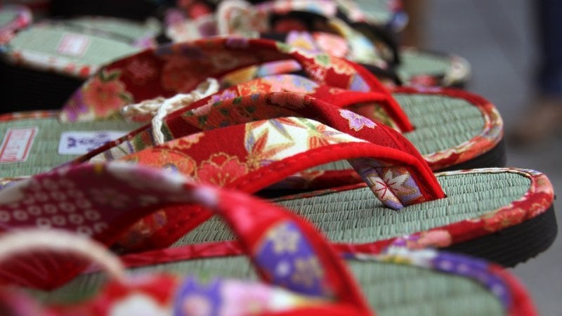 10 traditionelle japanische Schuhe