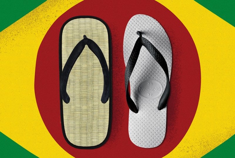Zori - sandales hawaïennes ou japonaises?