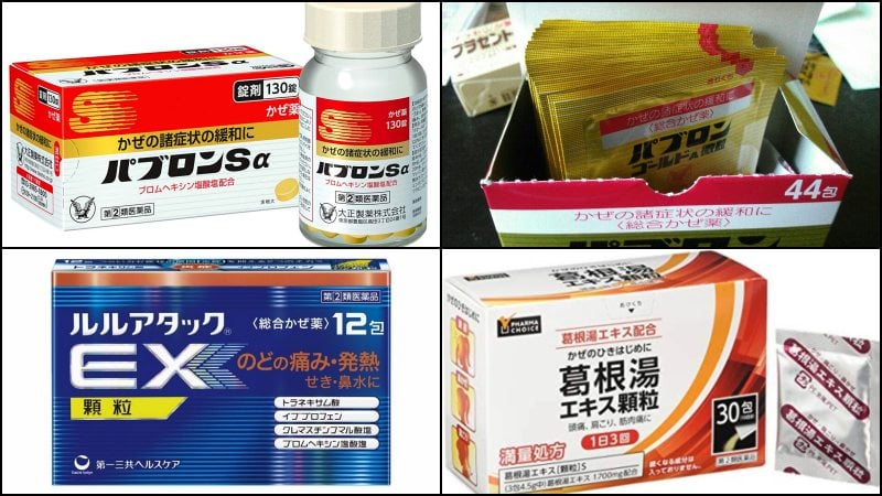 Hướng dẫn thuốc Nhật Bản để uống tại Nhật Bản
