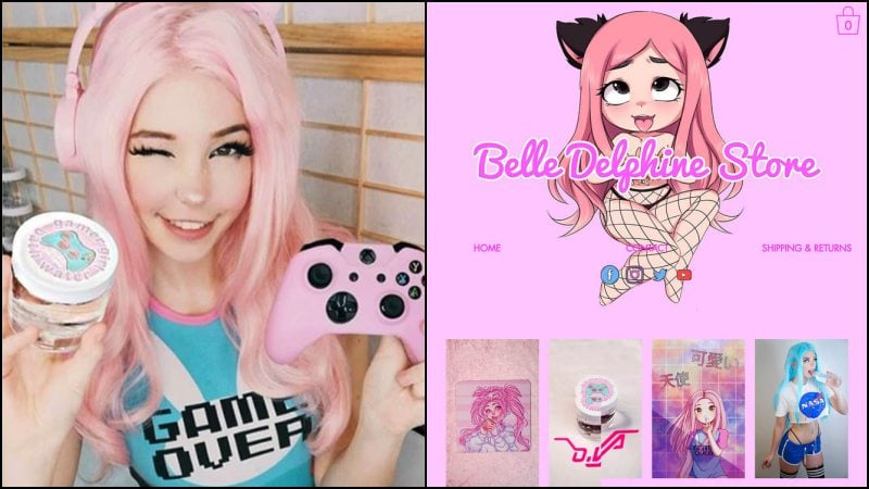 Belle Delphine - the girl from ahegao and bath water