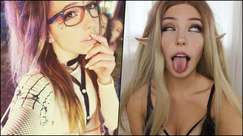 Belle Delphine - the ahegao and bathwater girl