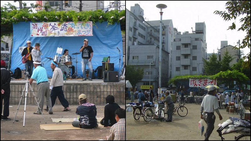 Os invisíveis moradores de rua no japão