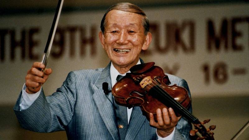 Los mayores violinistas de Japón