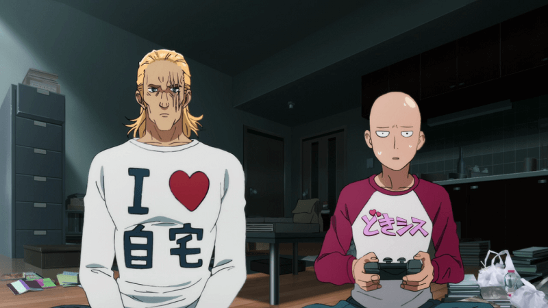 Saitama vs roi dans le jeu