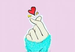 Korean Finger Heart - Gesture and curiosities