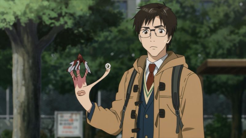 Liste mit dem besten Horror-Anime - Kiseijuu Parasita