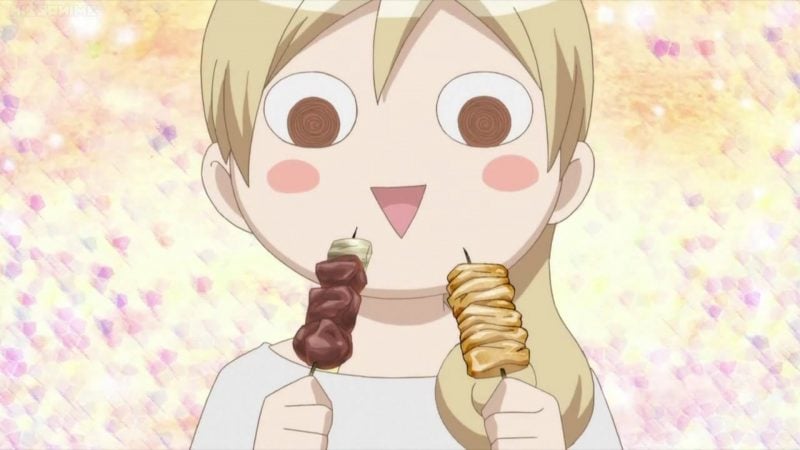 animes การทำอาหารและอาหารที่ดีที่สุด