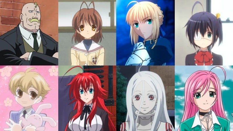 Hair in anime - colors and hairstyles and their meanings