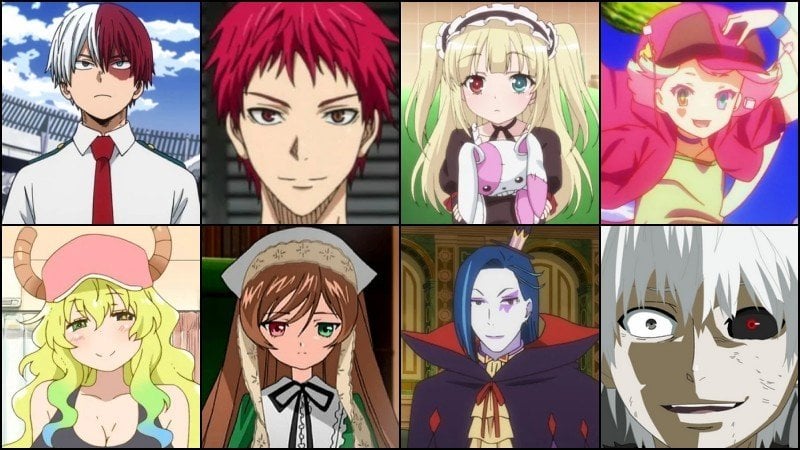 Heterocromía en Anime - Personajes con ojos diferentes