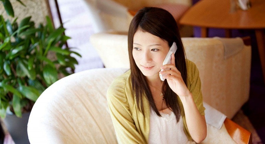 Why do Japanese people use moshi moshi when talking on the phone?