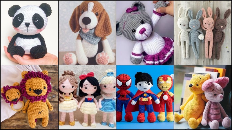 Hướng dẫn Amigurumi - Búp bê đan Nhật Bản