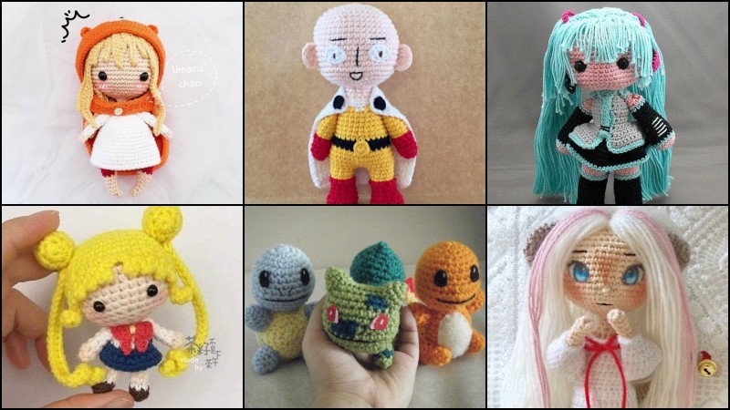 Guida Amigurumi - Bambole giapponesi all'uncinetto