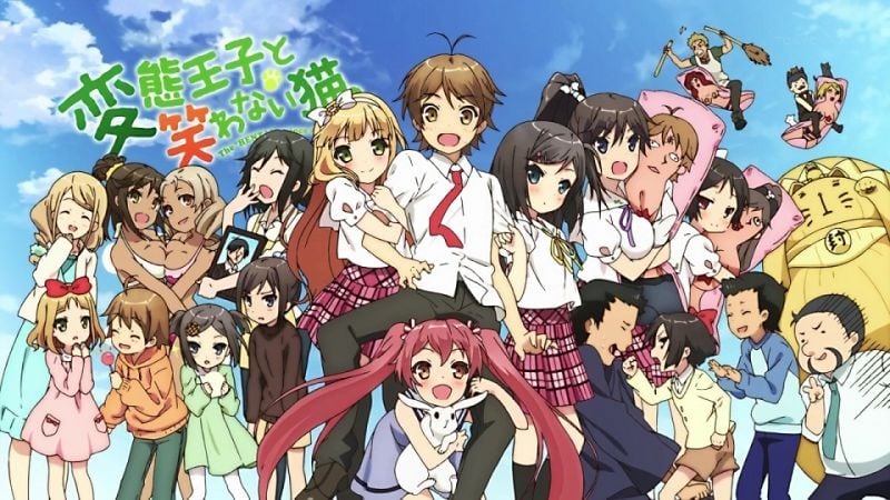 40 anime komedi romantis - rom with
