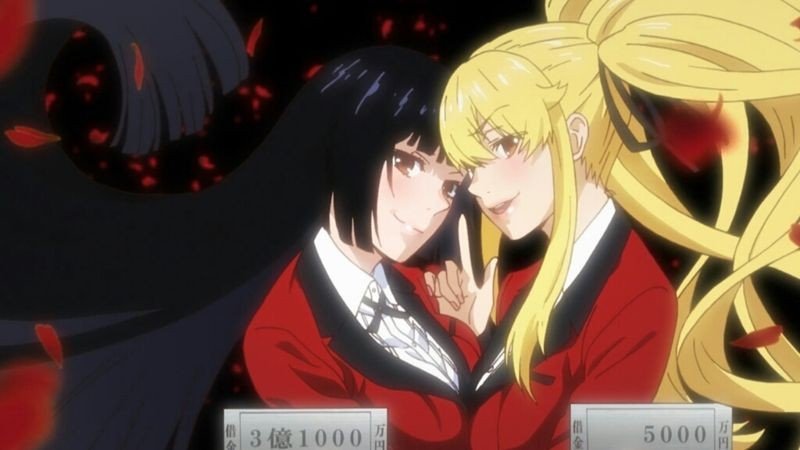 Kakegurui - ตัวละครประวัติศาสตร์ความอยากรู้อยากเห็นฤดูกาลใหม่