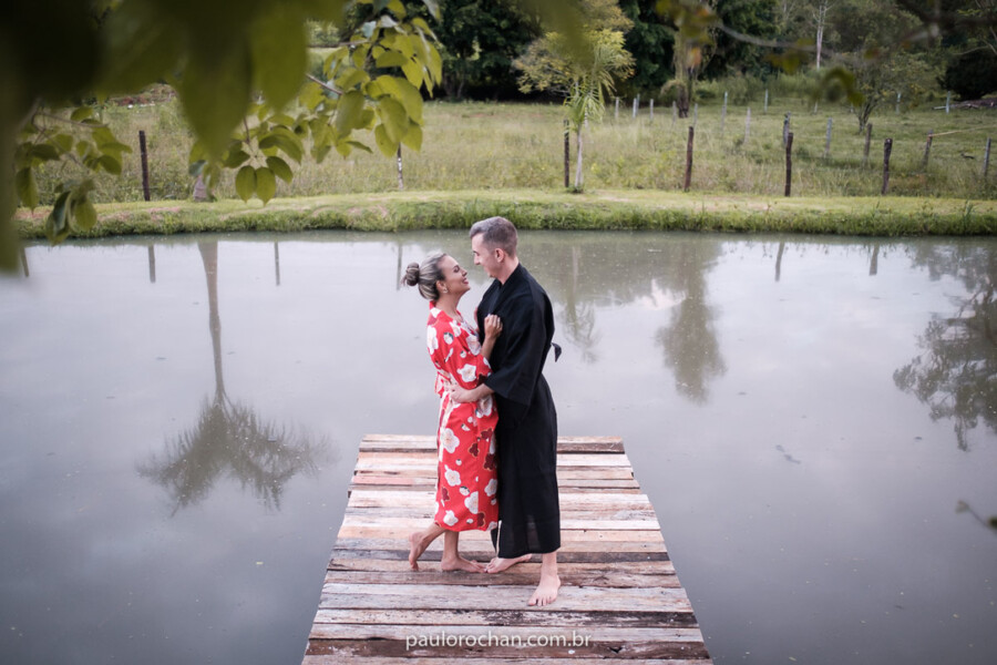 Ensaio fotográfico no estilo japonês