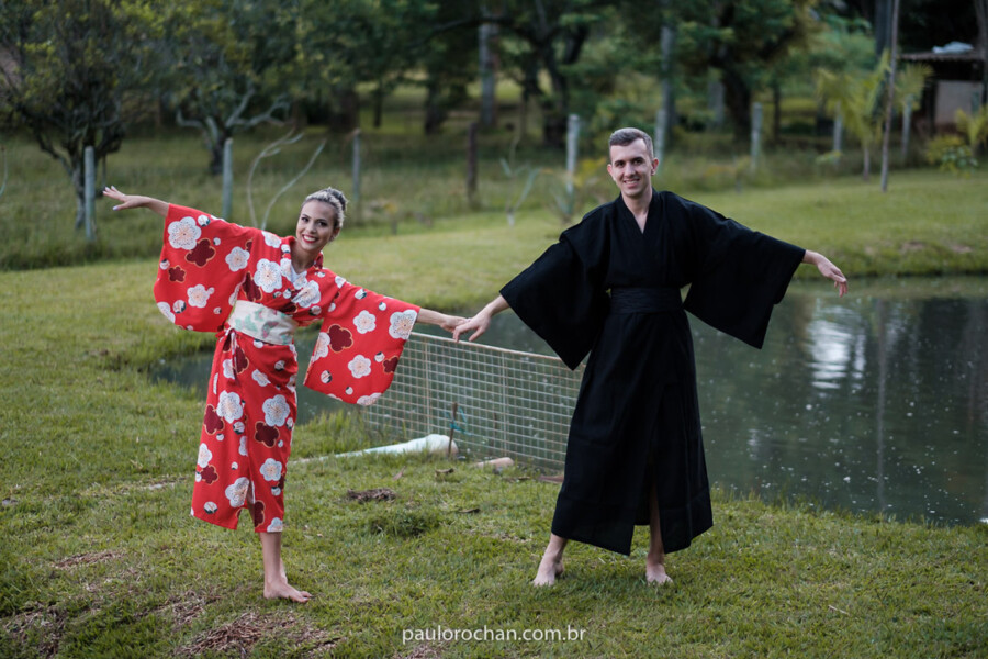 Ensayo fotográfico en estilo japonés